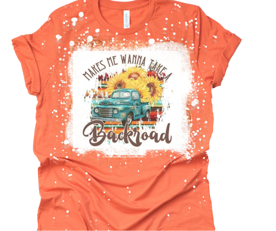 Backroads Bleachedline Tee